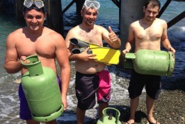 TÜPLE BALIK AVLAYAN ÇETEYE SUÇ ÜSTÜ…!!!