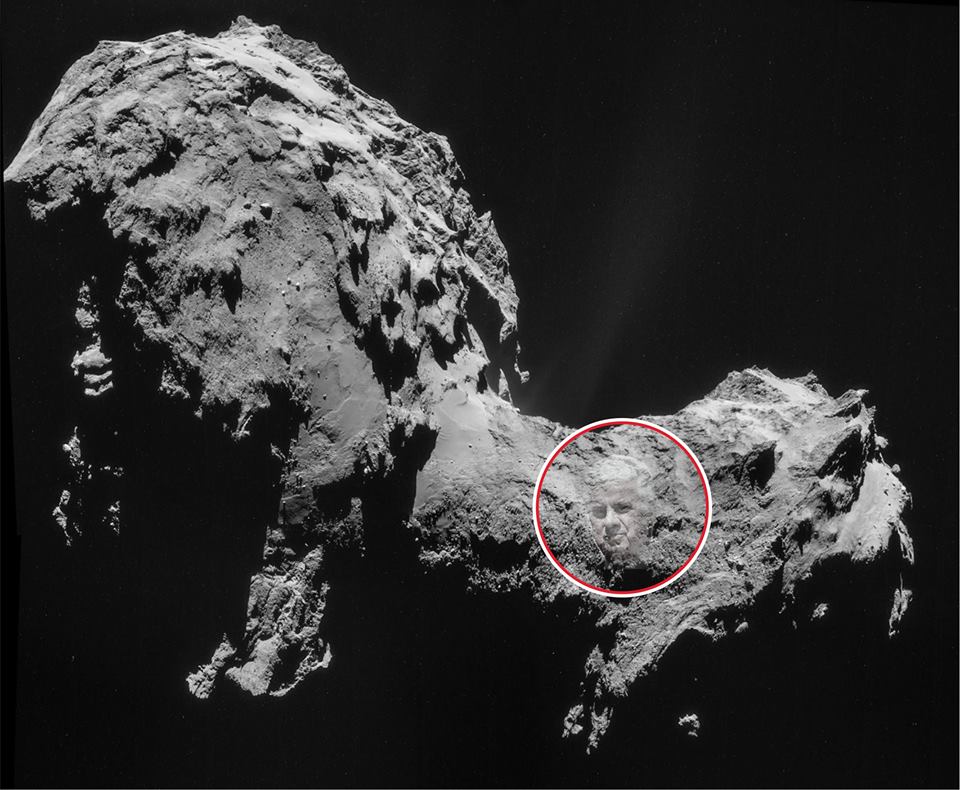 PHILAE’DEN ŞOK GÖRÜNTÜ! KUYRUKLU YILDIZDA EROĞLU GÖRÜNTÜSÜ!