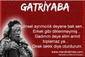 SİBEL HANIM GATRİYABA’YI FENA KIZDIRDI…