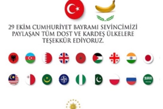 T.C CUMHURBAŞKANLIĞINDAN YENİ “TEŞEKKÜR” PAYLAŞIMI…